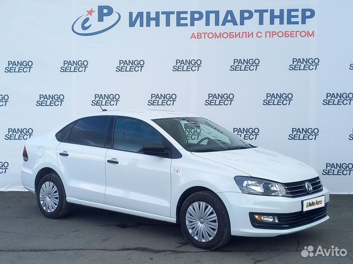 Volkswagen Polo 1.6 AT, 2019, 43 308 км