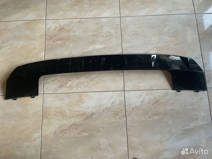 Накладка бампера задняя Audi Q7 4M С 2019 Года