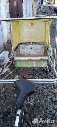 Велотандем с прицепом