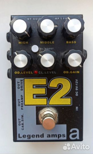 Amt E2 педаль для гитары
