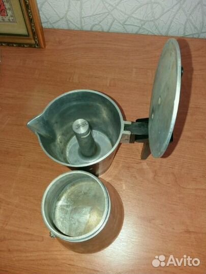 Кофеварка времен СССР использовали несколько раз