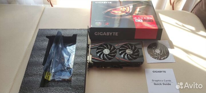 Видеокарта gigabyte Radeon Rx 570