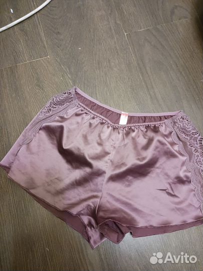Шорты домашние дефиле кружево