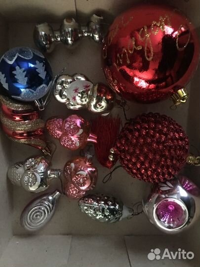 Елочные игрушки гдр и советские