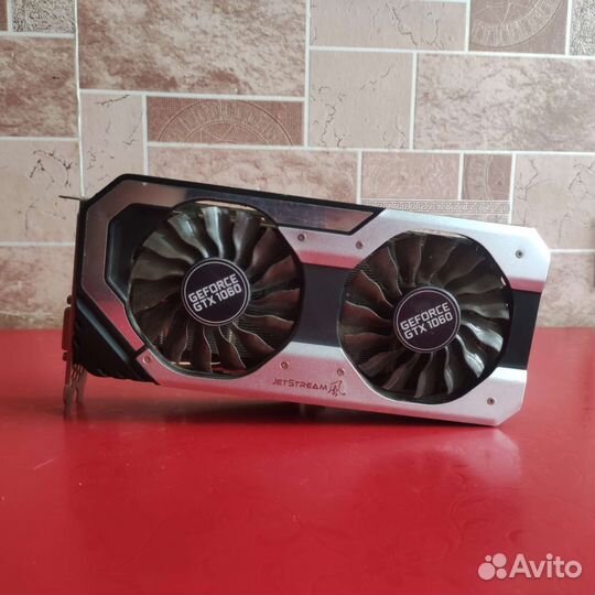 Видеокарта Palit GeForce GTX 1060 6GB jetstream
