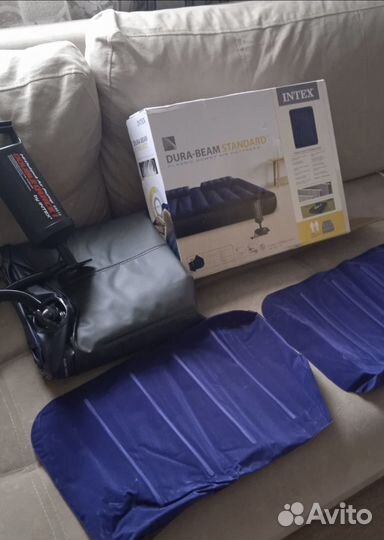Надувной матрас intex