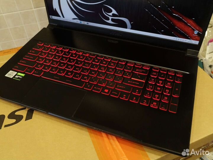 Игровая Пушка MSI (17'3-144Hz/GTX1650/i5/16GB/SSD)