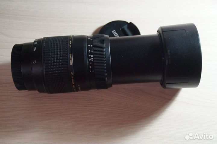 Объектив tamron AF 70-300 1:4-5:6 tele-macro (1:2)