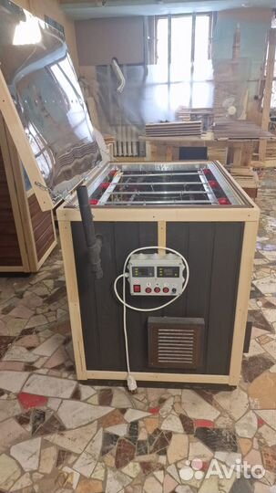 Коптильня с конвекцией