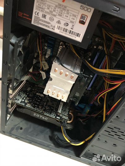 Игровой компьютер Xeon X3440 + gtx 1060 3gb