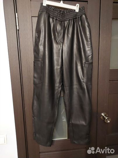 Брюки кожа зам 48-50