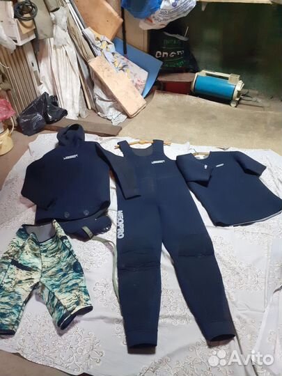 Гидрокостюм для подводной охоты 7 мм