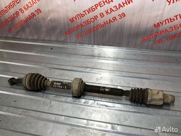 Привод передний правый Рено Логан 2 1.6 л мт