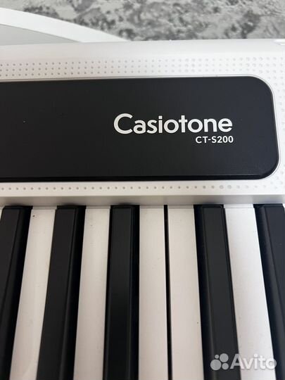 Синтезатор casio ct s200 we
