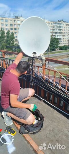 Интернет, Видеонаблюдение, Установка Антенн