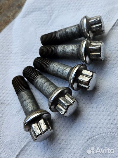 Болты колесные под звезду оригинальные mercedes