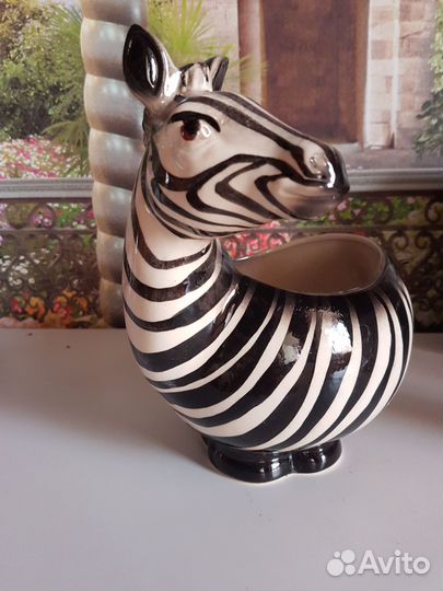Кашпо для цветов Зебра