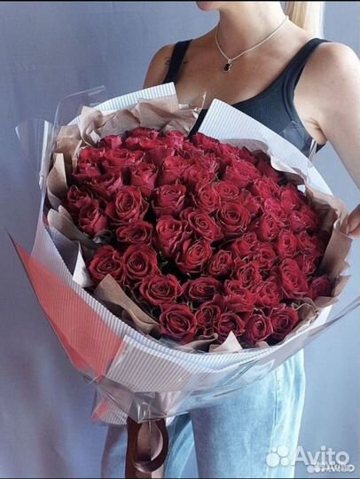 51 Роза Цветы Доставка Воронеж Букет Розы