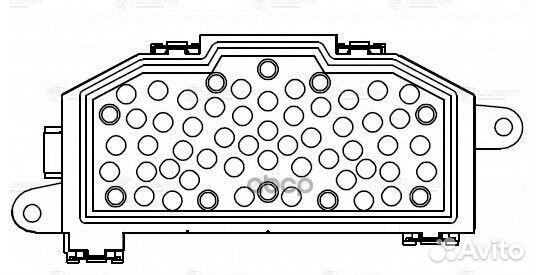 Резистор вентилятора отопителя VAG