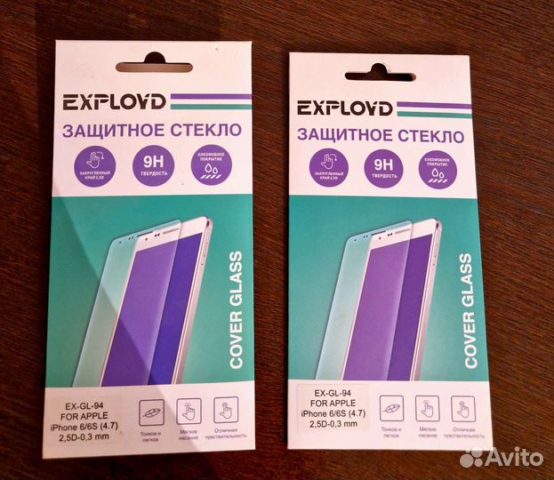 Стекло для iPhone 6/6s