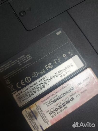 Ноутбук Samsung NP350V5C (317)