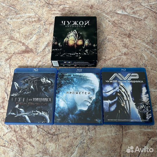 Blu-ray Чужой Квадрология прометей Хищник