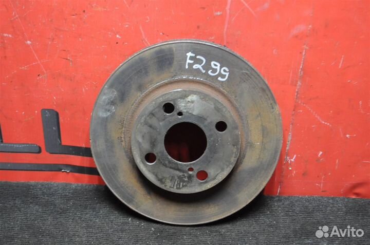 Диск тормозной (передний) toyota corolla ZZE121