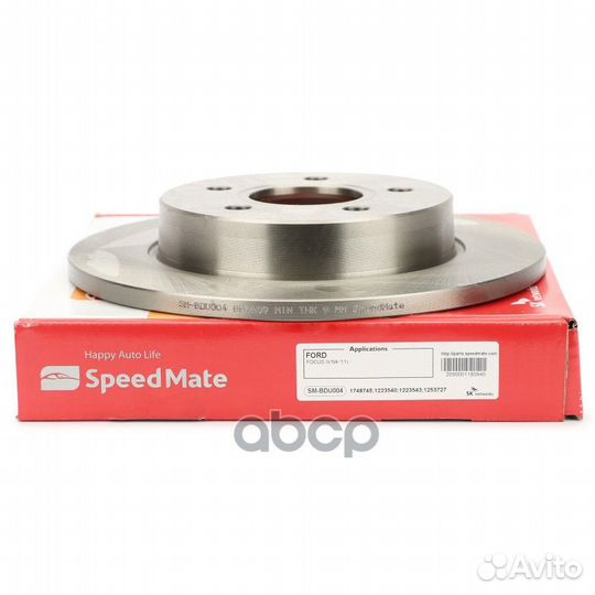 Тормозной диск задний SM-BDU004 SpeedMate