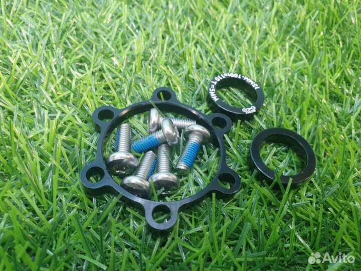 Перeдний адаптер пeреходник c 15х100мм нa 15х110мм