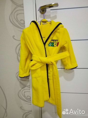 Детский махровый халат