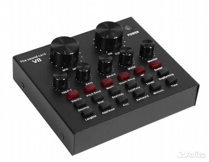 Микрофон + звуковая карта + фантомное питание