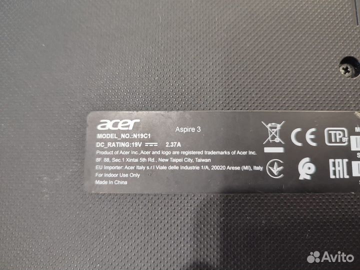 Acer aspire3 19c1