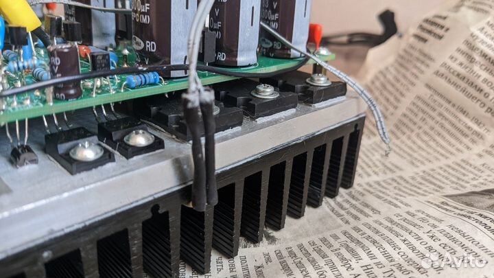 Усилитель nataly эа-2014 тройка 200Вт