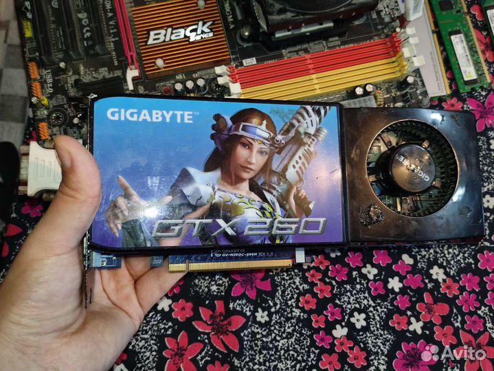 Видеокарта Gigabyte gtx260