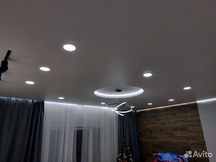 Натяжные потолки