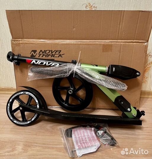 Детский самокат Novatrack deft 230 Alloy новый