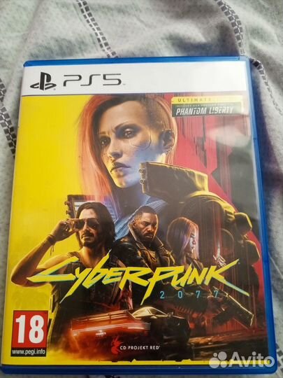 Cyberpunk 2077 ps5 диск