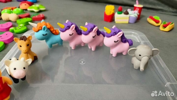 Коллекция ластиков