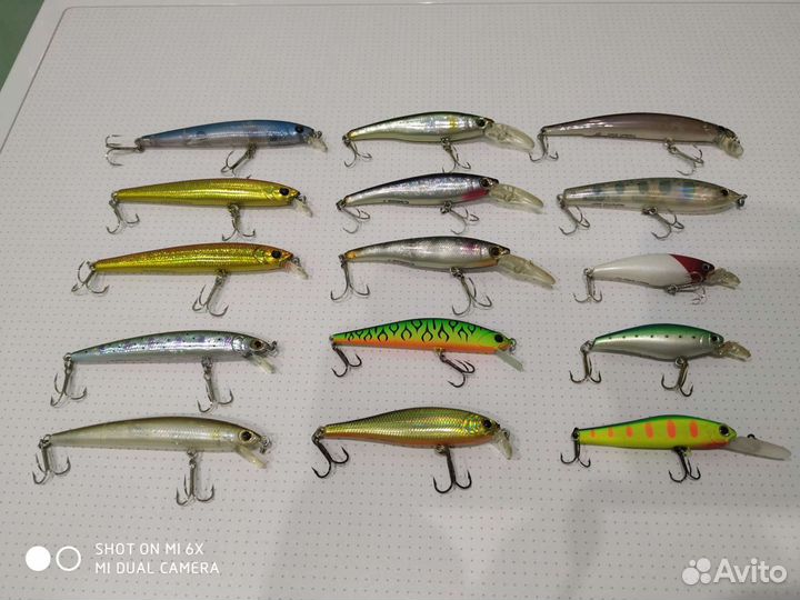 Японские минноу,кренки,шеды и ретлины