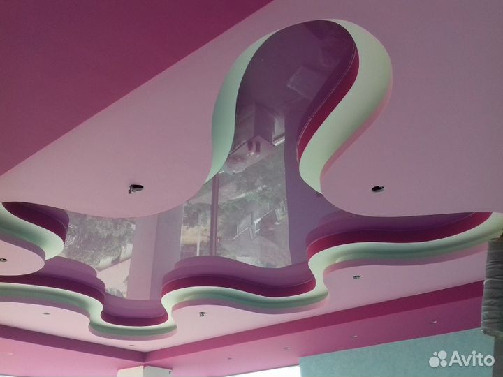 Натяжные потолки