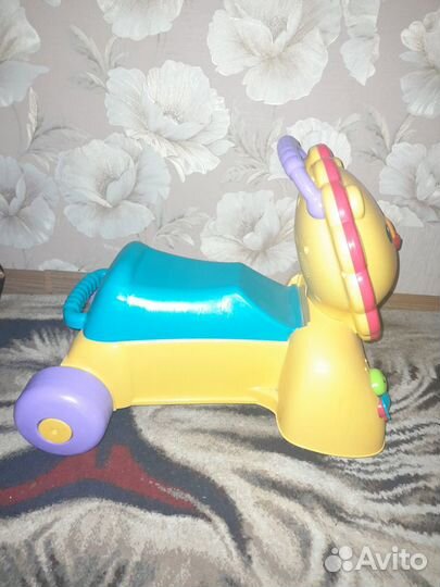 Каталка-толокар Львенок со звуком