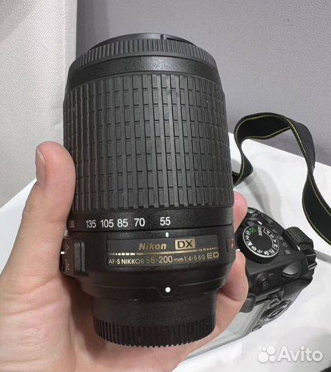 Объектив nikon 55-200
