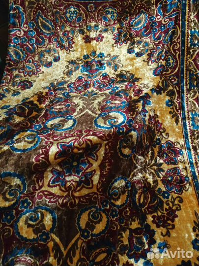 Покрывало плюшевое СССР