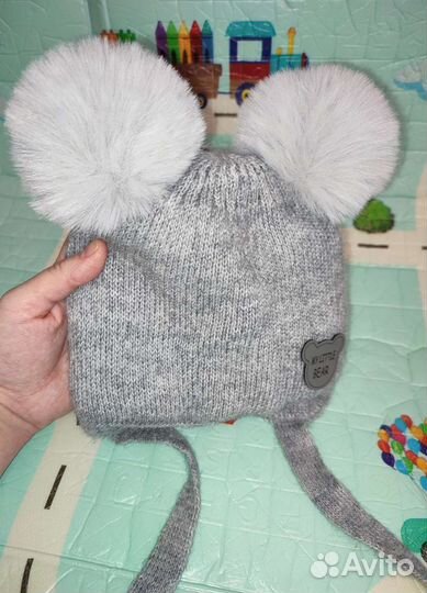 Шапка детская зимняя