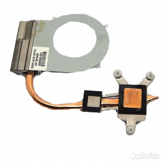 Радиатор охлаждения, термотрубка ноутбука HP Compa
