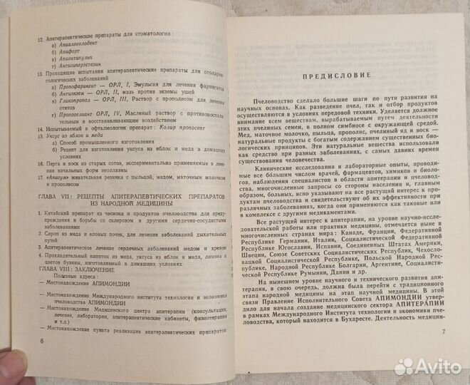 Апитерапия сегодня. Бухарест 1977 год