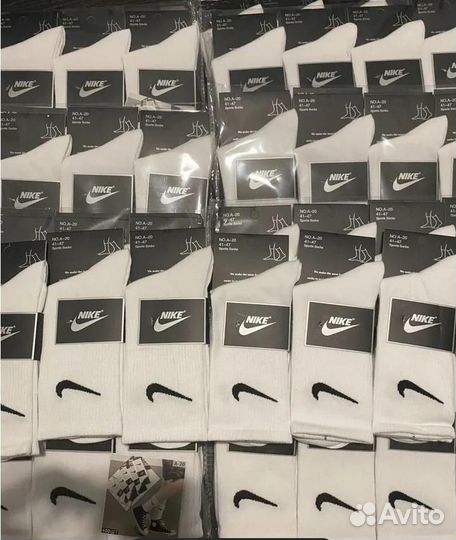 Носки nike высокие