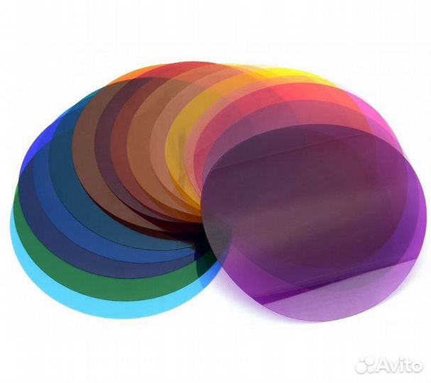 Набор цветных светофильтров Godox V-11C для кругло