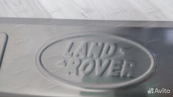Накладки на задний бампер Land Rover Freelander 2