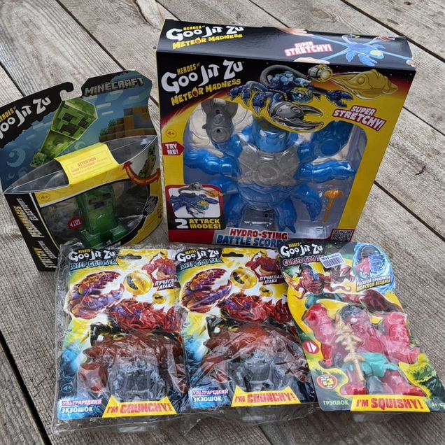 Игрушки герои гуджитсу Goojitzu